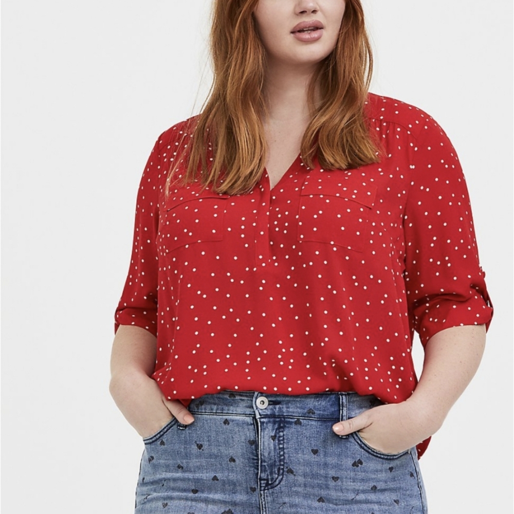 Torrid Harper Size 3 Blouse